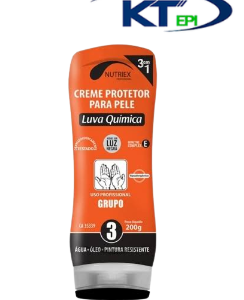 CREME PROT PELE LUVA QUIMICA GRUPO 3 FR 200G NUTRIEX