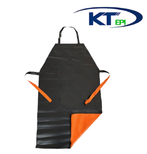 AVENTAL TREVIRA KP 1000 LARANJA E PRETO